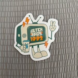 Retro Dutch Bros 1992 Sticker